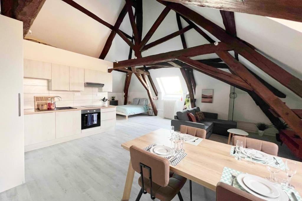 Charme Plein Coeur - Parking Prive Apartment Auxerre